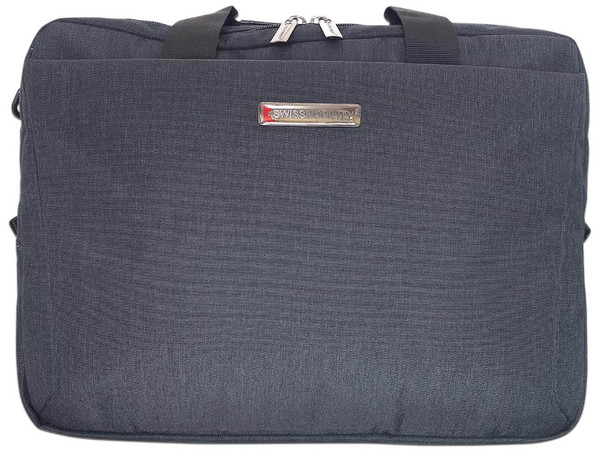 Maletín SwissMobility para Laptop de hasta 15.6", color negro.