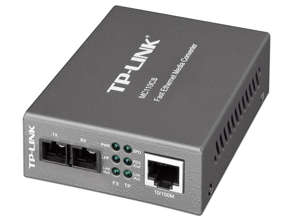 Convertidor Multimedia de Modo Individual de 10/100Mbps