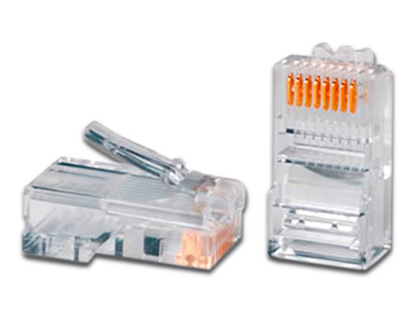 Plug RJ-45 Enson, Cat 5e, 8 Pines, Velocidad Hasta 100Mbs.