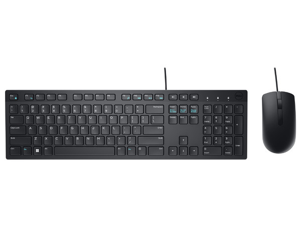 Kit de Teclado y Mouse Óptico DELL KM300C, Alámbrico, USB 2.0, Español.