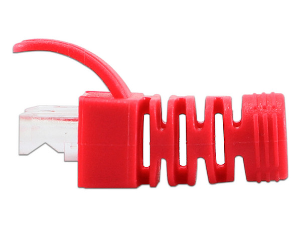 Bota Enson EPRO-BOOT-RD para cable UTP, Compatible con Cat5e, Cat6, Color Rojo. - imagen 3