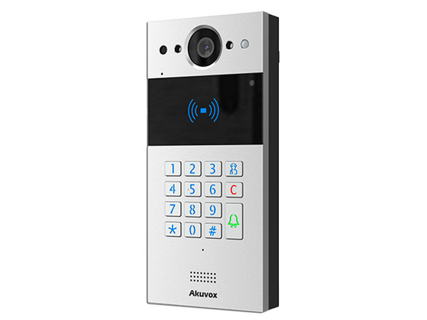 Vídeo portero SIP con teclado y lector de tarjetas Akuvox, Notificación a app, Notificación por llamada telefónica. - imagen 2