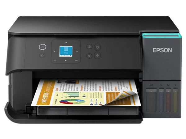 Impresora con Sistema de Tanques de Tinta Epson EcoTank L4360, Resolución hasta 4800 x 1200 dpi, Wi-Fi, USB.