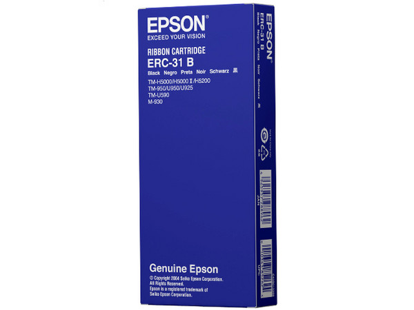 Cinta de Impresión Epson Negra, Modelo: ERC-31B