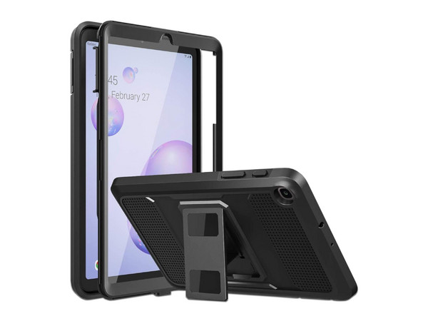 Funda de uso rudo Moko para Tablet Samsung Tab A 8.4" 2020. Color Negro.