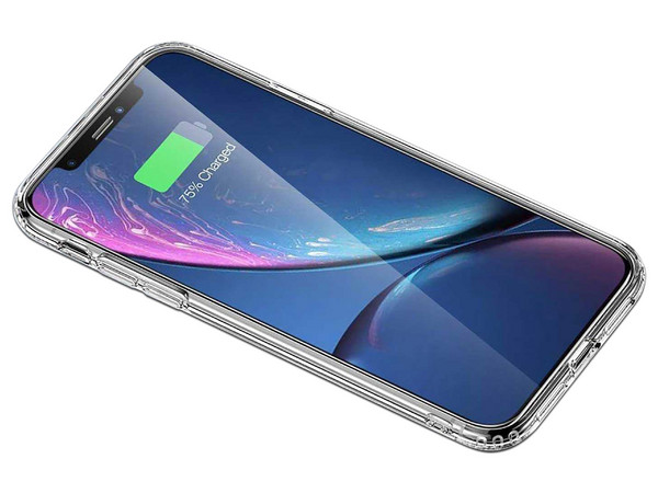 Funda Protectora ESR Mimic, Compatible con iPhone XR, Color Transparente Negro. - imagen 2