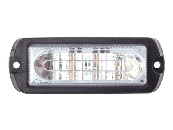 Luz Auxiliar Ultra Brillante de 8 LEDs, en color Rojo/Azul con mica transparente. - imagen 3
