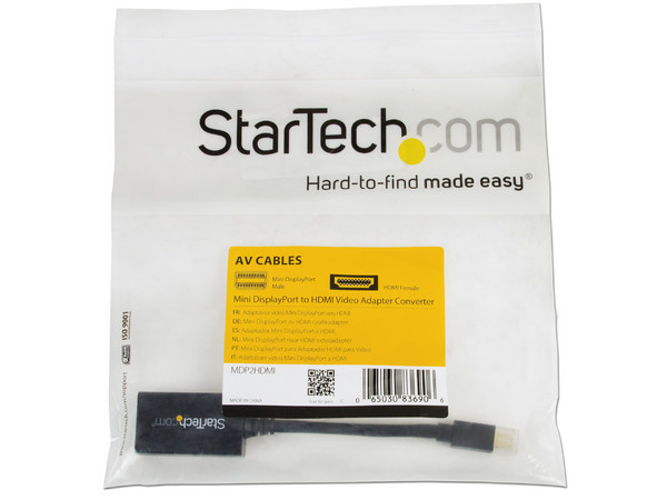Adaptador StarTech de Mini DisplayPort a HDMI (M-H). - imagen 3