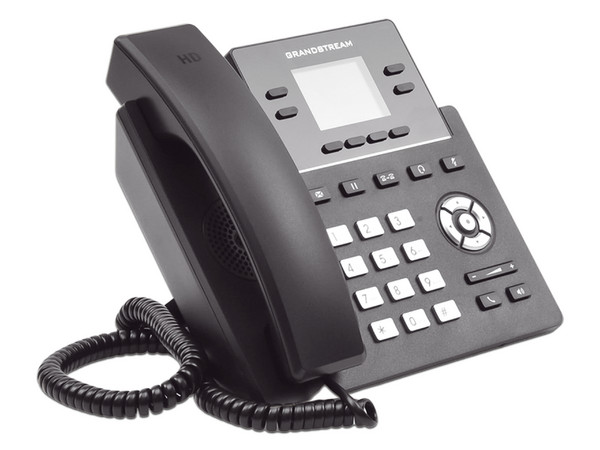 Teléfono IP Grandstream GRP2612P, con Pantalla 2.4", 4 líneas SIP con 2 cuentas, puertos Gigabit, IPV4/IPV6. - imagen 2