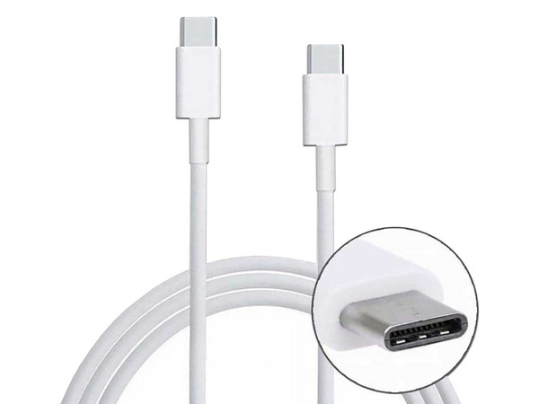 Cable de Datos Samsung de USB-C Macho a USB-C Macho, 1m. Color Blanco. - imagen 3