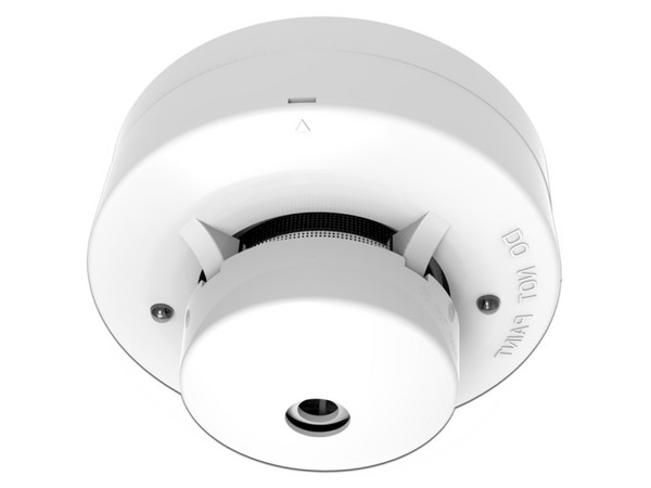 Detector de Humo Fotoeléctrico Hikvision DS-PDSMK-4, No Direccionable, Conexión a 4 Hilos, Color Blanco.