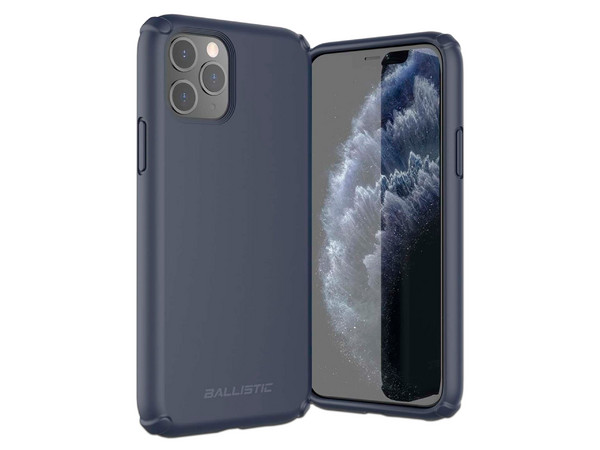 Funda protectora Ballistic Soft Jacket para iPhone 11 Pro. Color Azul.