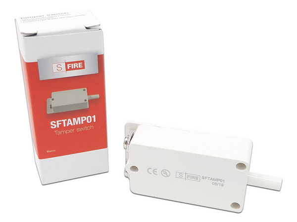 Tamper Switch SFire SFTAMP01, Normalmente Cerrado. Color Blanco.