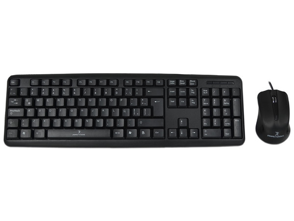 Kit de Teclado y Mouse Perfect Choice PC-201076, USB. Color Negro.