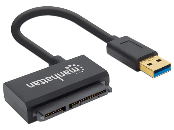 Cable Adaptador Manhattan USB 3.0 a SATA III para Disco Duro de 2.5". - imagen 2