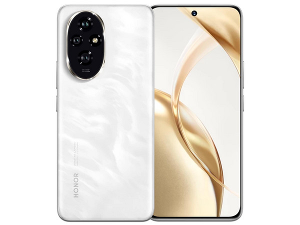 Smartphone Honor 200:Procesador Snapdragon 7 Gen 3 (hasta 2.63 Ghz),Memoria RAM 8GB,Almacenamiento de 256GB,Pantalla AMOLED de 6.7" (2664 x 1200),Wi-Fi 5G, Bluetooth 5.3,Android 14. Color Blanco Lunar.