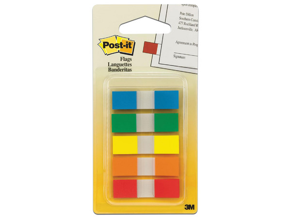 Banderitas 3M Post-it 683-5CF, Multicolores.