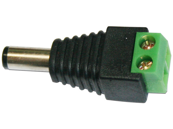 Paquete de 10 adaptadores de alimentación de energía Provision PR-C08 para cámaras DC Jack (Macho).