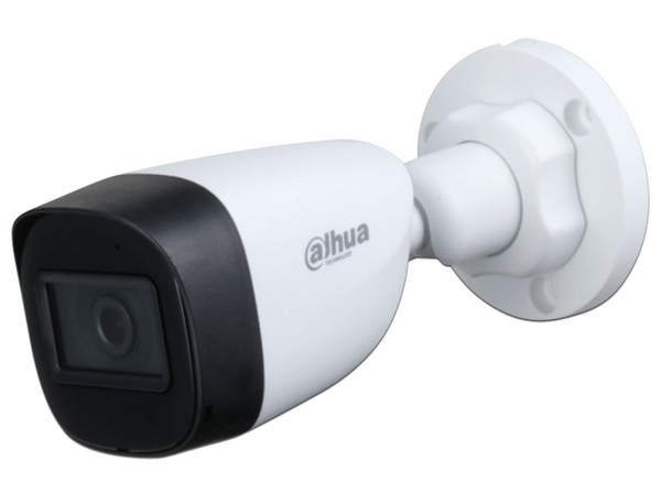 Cámara Tipo Bullet de Vigilancia Dahua DH-HAC-HFW1500CN-A-0280B-S2 de alta definición 5MP, IR de hasta 30m, IP67.