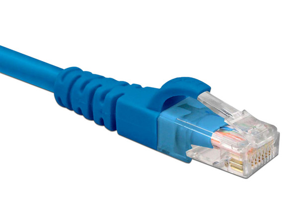Cable RJ45 UTP Cat6 Nexxt Longitud 30 cm, Color Azul.