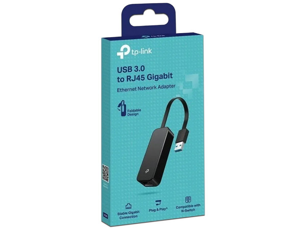 Adaptador USB 3.0 TP-Link, Conector USB 3.0 (Macho) a RJ45 (Hembra). - imagen 3