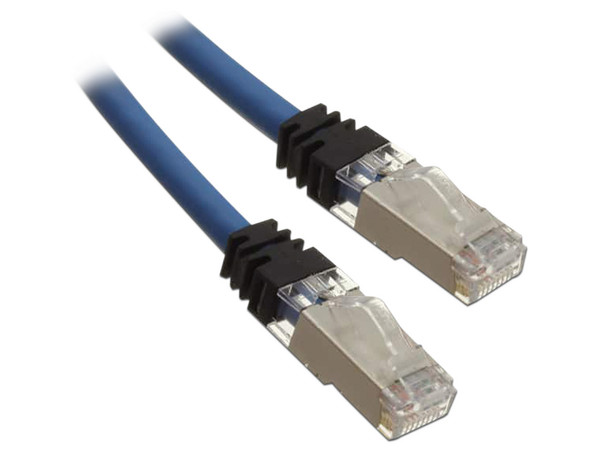 Cable de Red UTP Panduit STP6X5BU, RJ-45 Cat6A, Blindado S/FTP, 1.5m. Color Azul
