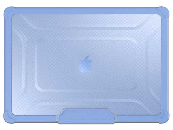 Funda Protectora TEKKU para MacBook Air de 15", Uso rudo, Color Azul.