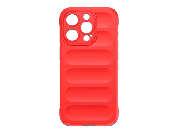 Funda protectora Tekku TPU Phantom para iPhone 15 Pro Max, Color Rojo. - imagen 2