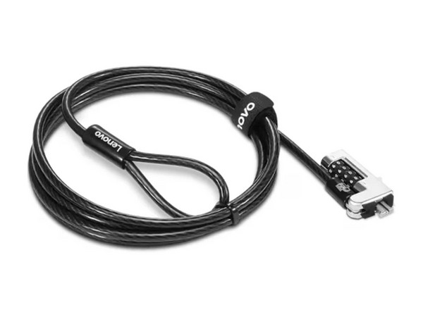 Cable con Candado de seguridad Lenovo 4XE1F30278, Tipo Combinación. 