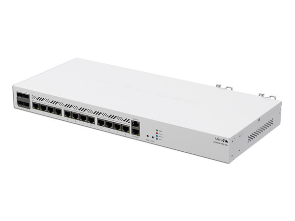 Router Mikrotik CCR2116-12G-4S+ de 12 puertos Gigabit Ethernet y 4 puertos SFP+ 10G. - imagen 2