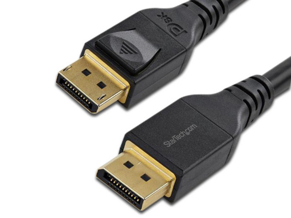 Cable de video DisplayPort 1.4 StarTech, Conector DisplayPort (M-M), 4m. Color Negro.