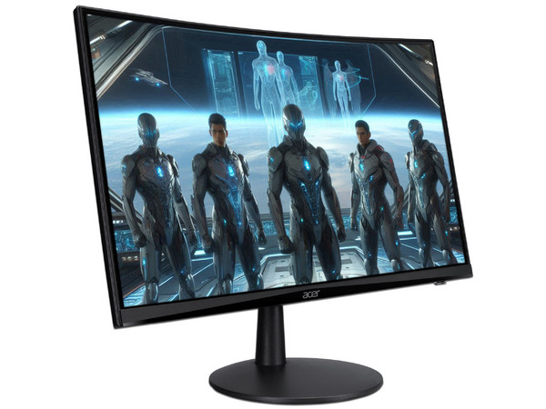 Monitor Gamer Curvo Acer Nitro Ed240q de 23.6", Resolución 1920 x 1080 (Full HD 1080p), FreeSync, 1 ms, 100Hz. - imagen 2