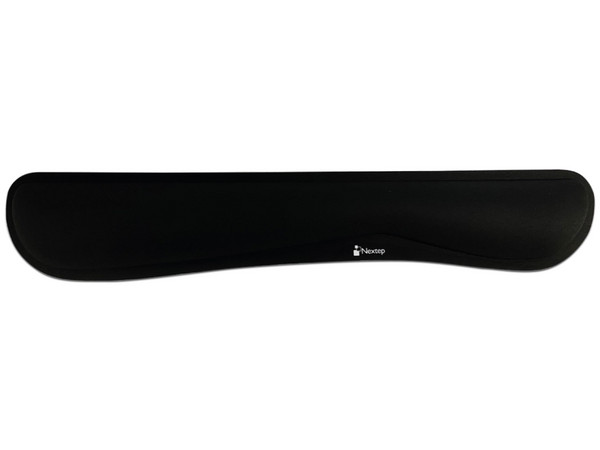 Reposamuñecas de Gel Nextep NE-419 para Teclado. Color Negro.