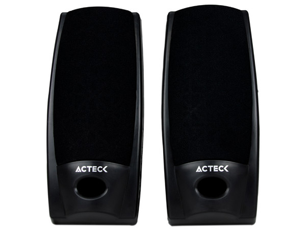 Bocinas Acteck Multimedia AX-2500 de 300 Watts PMPO, Color Negro. - imagen 3