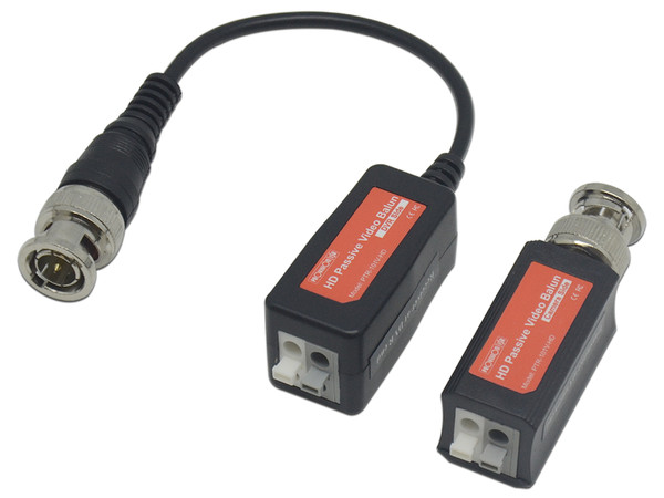 Video Balun Provision ISR PTR-101V-HD+, Pasivo con extensión de micro coaxial, Transmisión hasta 200m.