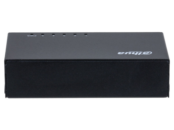 Switch para Escritorio Dahua DH-PFS3005-5ET-V2, 5 Puertos RJ-45 10/100 Mbps, Color Negro. - imagen 3