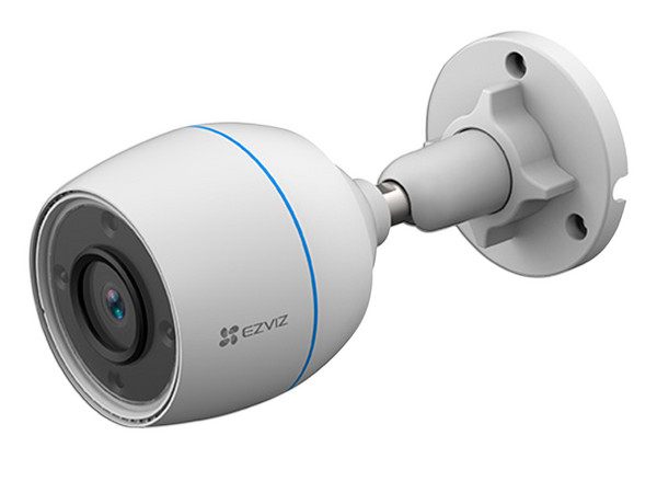 Cámara de Vigilancia tipo Bala EZVIZ CS-H3C de 2MP (1920 x 1080p), IR hasta 25m, IP67, Wi-Fi 2.4GHz.