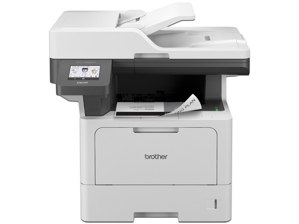 Multifuncional Empresarial Brother DCP-L5660DN, Impresora Láser Monocromática, Resolución de Impresión de hasta 1200 x 1200 DPI, Copiadora y Escáner, Ethernet, USB. - imagen 2