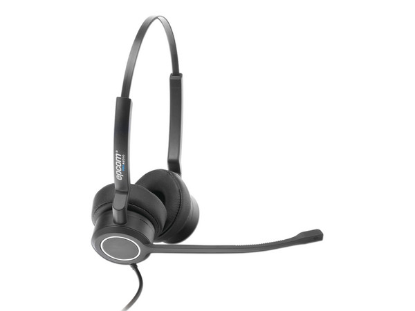Audífonos Tipo Diadema con Micrófono Epcom ProA Duo, USB, Respuesta de Frecuencia de 150Hz-6800 Hz, Color Negro. - imagen 2