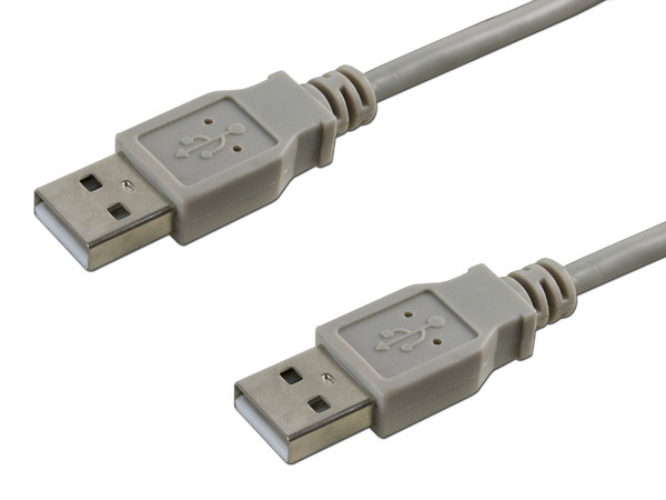 Cable USB 2.0 Tipo A (M-M), 1.8m.
