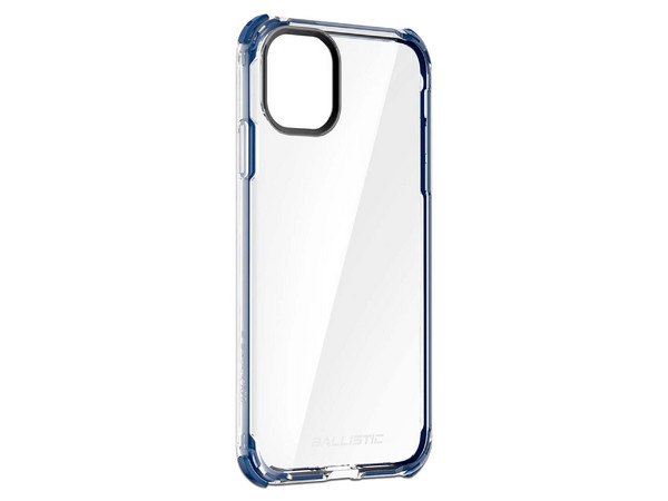 Funda Ballistic Bshock, para iPhone 11 PRO. Diseño Transparente Azul. - imagen 2