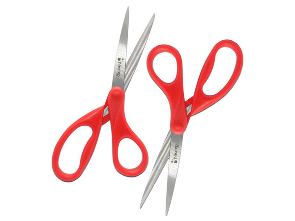 Tijera Nextep para Oficina de 7", paquete con 2 piezas.