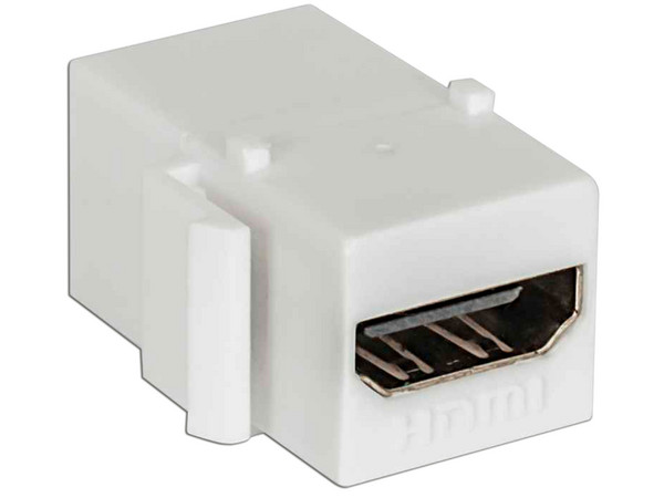 Acoplador INTELLINET HDMI Tipo Keystone a HDMI (Hembra), Color Blanco. - imagen 2