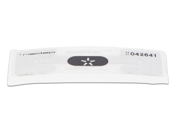 Tag UHF NEDAP con adhesivo para Vehículo, EPC Gen 2, Transparente.