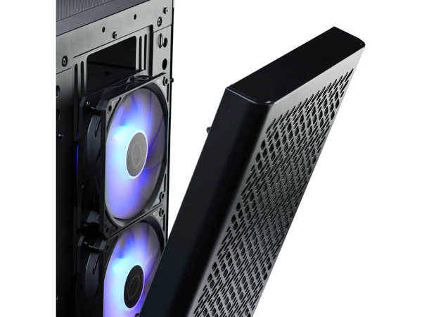 Gabinete Cooler Master Elite 502, Acero, Media Torre, ATX, 1x USB 3.2 Gen1 Tipo A, 1x USB 3.2 Gen1 Tipo C, Color Negro. - imagen 2