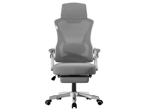 Silla Gamer Balam Rush Power Rush Mesh, Reposabrazos Fijo, Soporta hasta 100Kg, Color Gris. - imagen 3