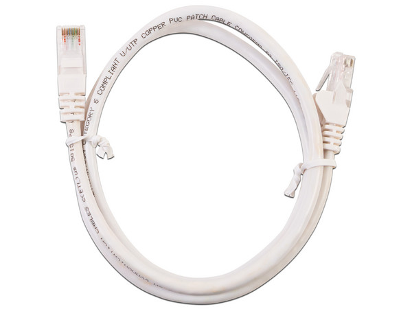 Cable Patch Intellinet Cat6 UTP, 1m. Color Blanco - imagen 2