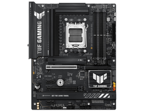 T. Madre ASUS TUF GAMING B850-PLUS WIFI: Chipset AMD B850, Soporta: AMD Ryzen 9000, 8000 y 7000 Series, Memoria: DDR5 hasta 8000MHz, 198GB Máx, Integrado: Audio HD, Red, USB 3.0, M.2, ATX, Ptos: 1xPCIE5.0x16, 1xPCIE4.0x1. - imagen 2