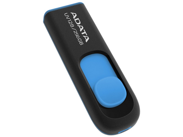 Unidad Flash USB 3.2 ADATA UV128 de 256 GB. Color Azul/Negro. - imagen 3