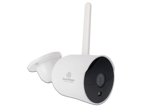 Cámara Bala IP 2MP, WiFi, Audio Bidireccional, Almacenamiento MicroSD, Lente 4 mm, Ángulo 90 Grados, Protección IP65.